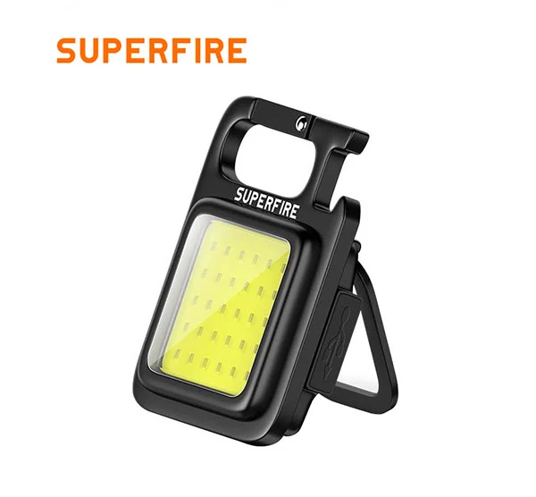 SUPERFIRE MX16 COB Keychain Work Light