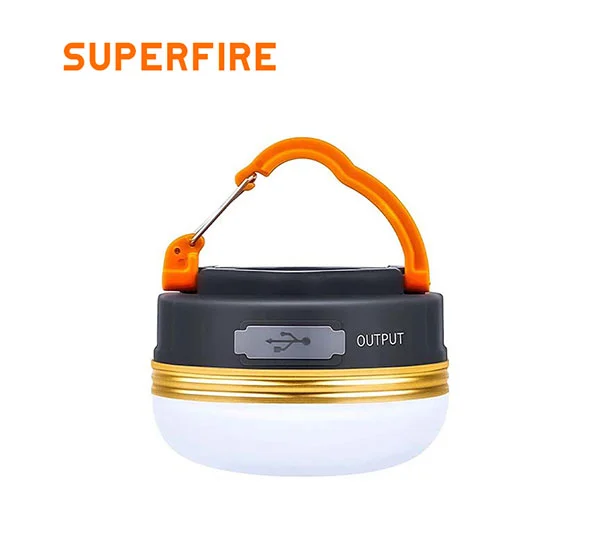 SUPERFIRE T60/T60-A Power Bank Camping Light