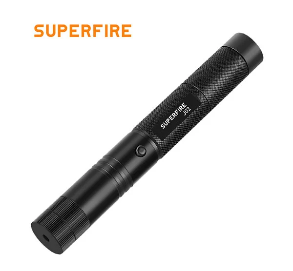 SUPERFIRE J02 Small LED Rechargeable Flashlight With Laser Pointer