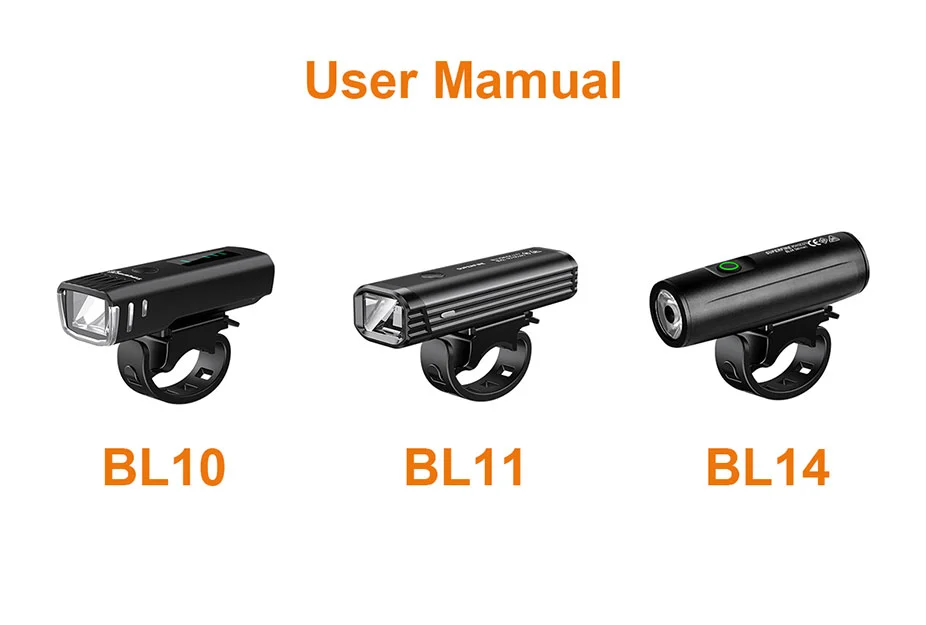 BL10 BL11 BL14 Bicycle Light Series