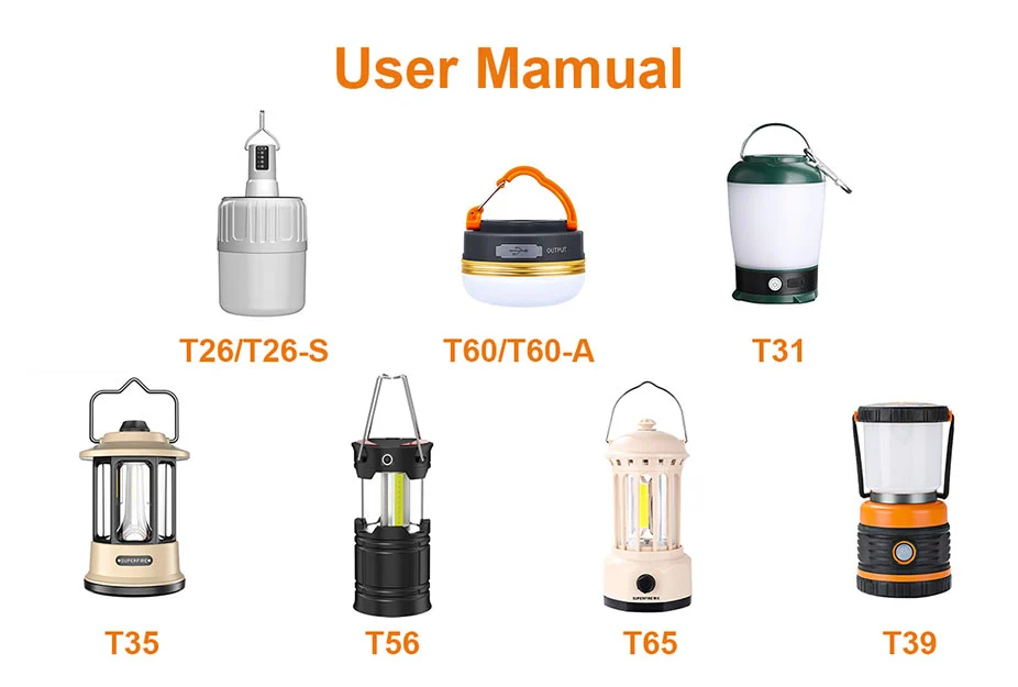 Camping Light User Manual