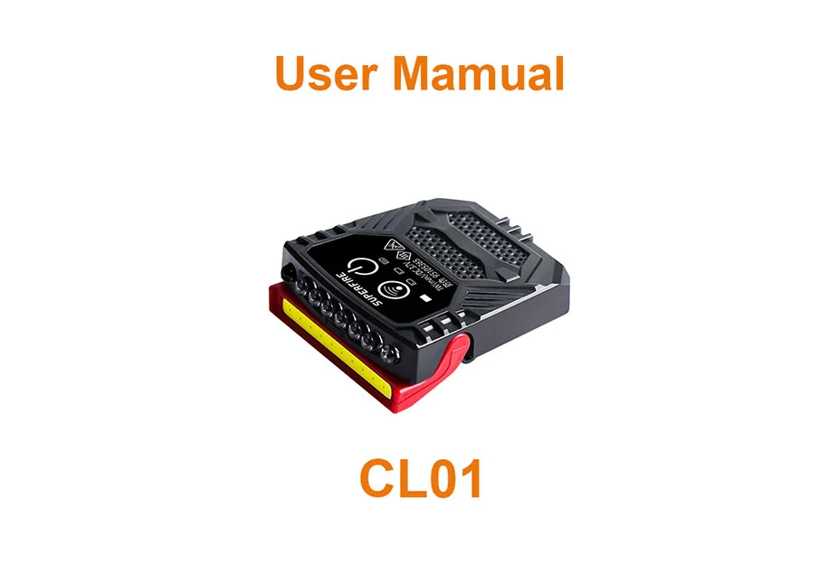 CL01 Headlamp Instruction Manual